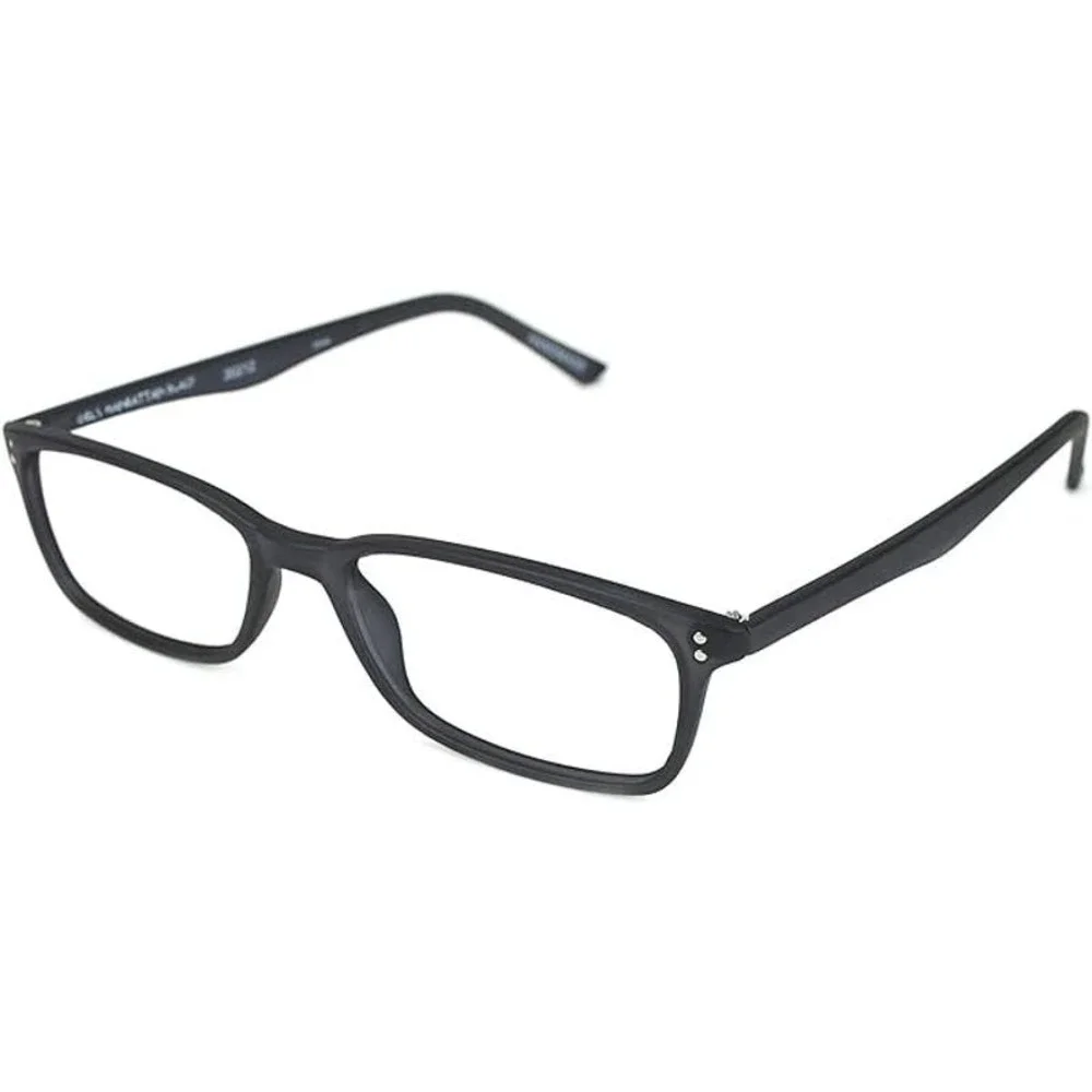 NEW! Scojo New York‎ Gels Manhattan Reading Glasses  Matte Black - +2.50x